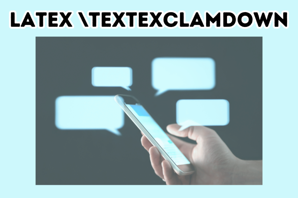LaTeX \textexclamdown