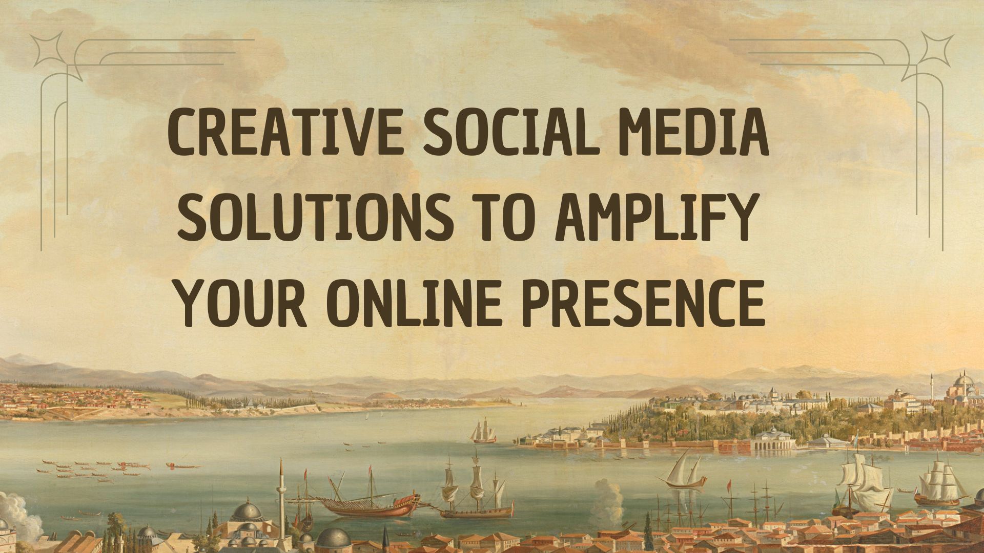 Creative Social Media Solutions to Amplify Your Online Presence