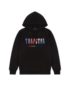 Trapstar DECODED-PAISLEY-REVOLUTION-HOODIE-BLACK