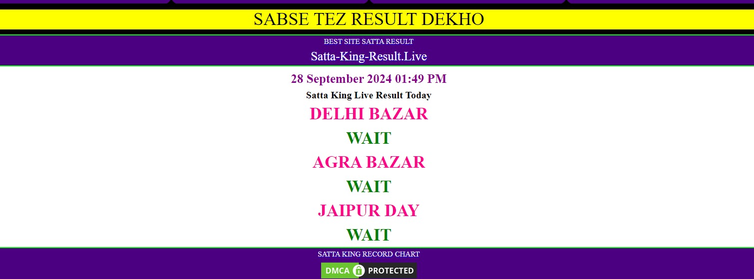 Agra Satta King